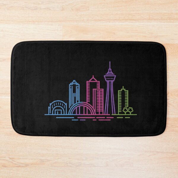 Item preview, Hamilton Skyline – Minimalist Neon Travel Souvenir Design designed and sold by Paper Drip.