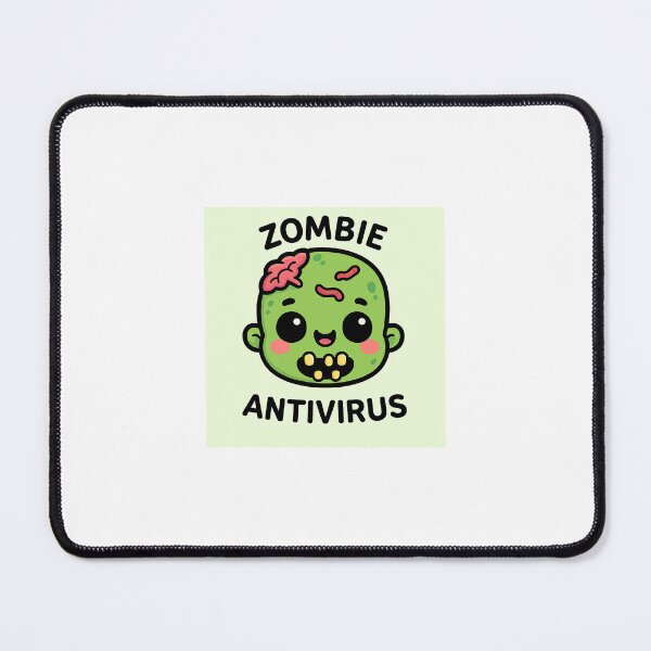 Item preview, Cutie Zombie Antivirus designed and sold by Marieke1977.