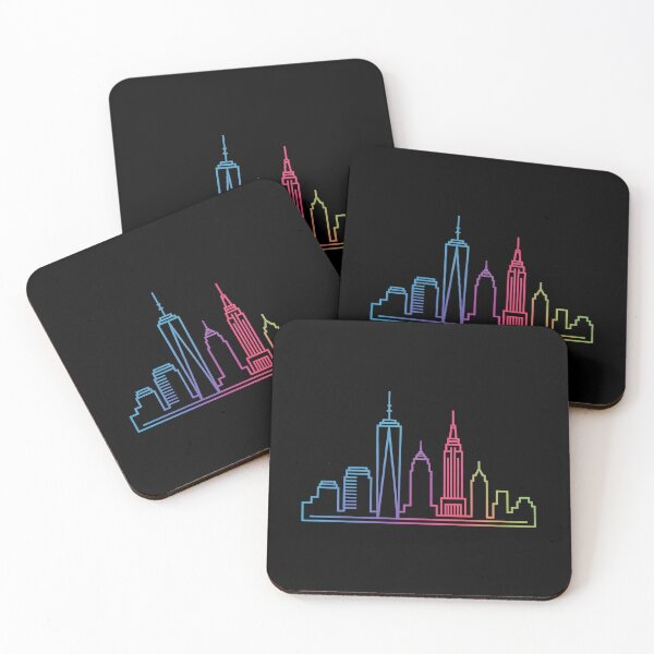 Item preview, Hamilton Skyline – Minimalist Neon Travel Souvenir Design designed and sold by Paper Drip.