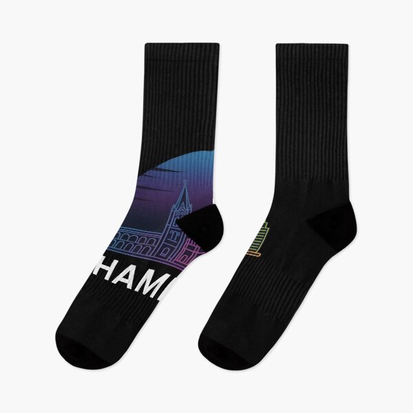Item preview, Hamilton Skyline – Minimalist Neon Travel Souvenir Design designed and sold by Paper Drip.