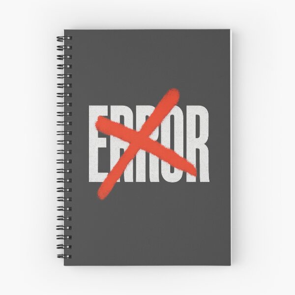 Item preview, Texto de ERROR con tachado rojo designed and sold by Michele Lobgianizze.
