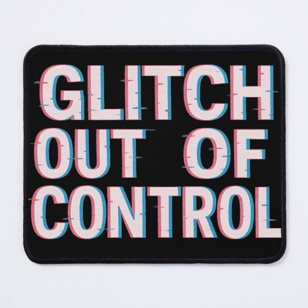 Item preview, Glitch Out of Control designed and sold by ArtComixHaven.
