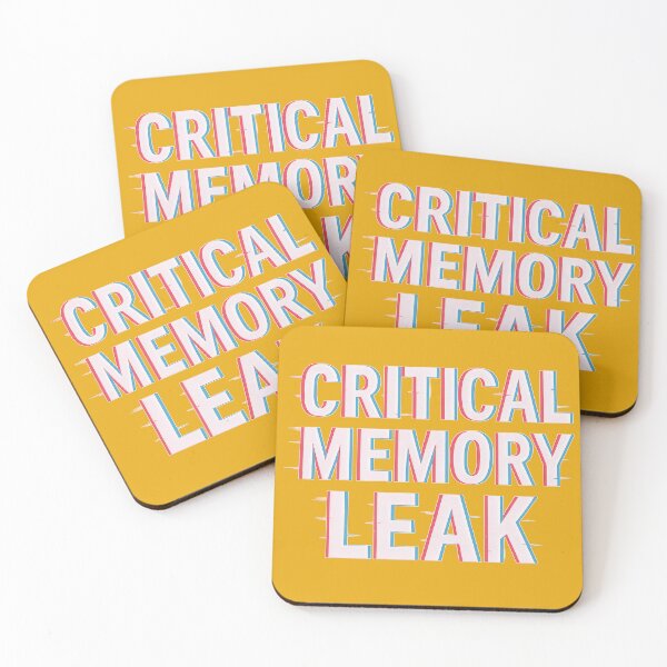 Item preview, Critical Memory Leak Glitch designed and sold by ArtComixHaven.