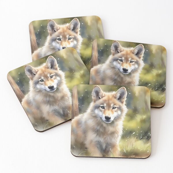 Item preview, Young Wolf in Nature designed and sold by CalmnessbyChoice.