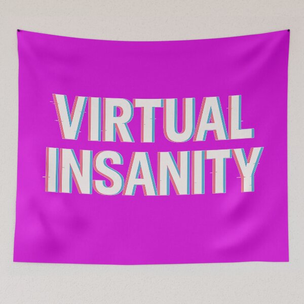 Item preview, Virtual Insanity designed and sold by ArtComixHaven.