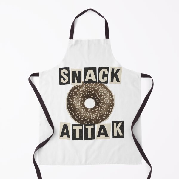 Item preview, Snack Attack Donut Typography Collage designed and sold by Michele Lobgianizze.