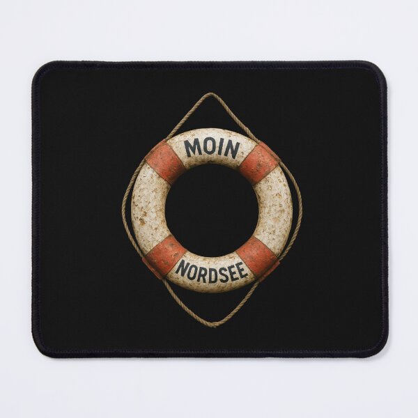 Item preview, Moin North Sea - Maritime lifebuoy design designed and sold by Fies-und-Fein.