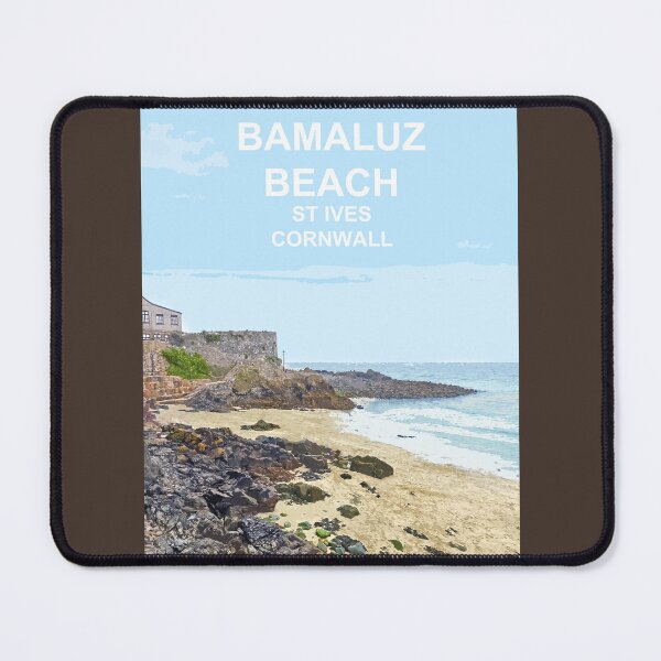 Item preview, St Ives Cornwall. Cornish gift Kernow Travel location poster designed and sold by BarbaraGlebska.