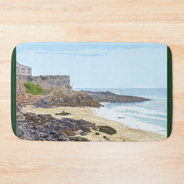Item preview, St Ives Cornwall.  Cornish gift Kernow Travel location poster designed and sold by BarbaraGlebska.