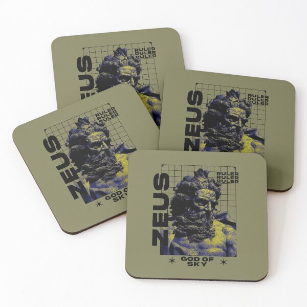 Item preview, ZEUS — God of the Sky Vintage Greek Mythology Art designed and sold by TinyPixelsLab.