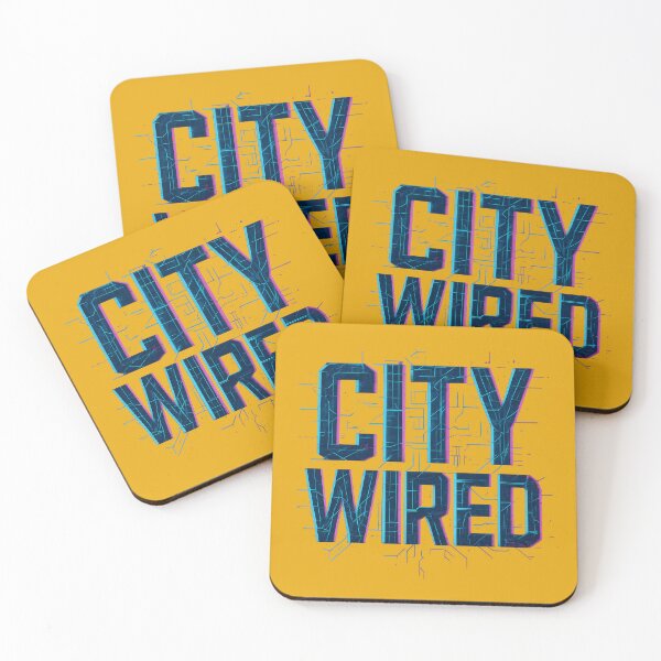 Item preview, City Wired Neon Circuit Futuristic Glitch designed and sold by ArtComixHaven.