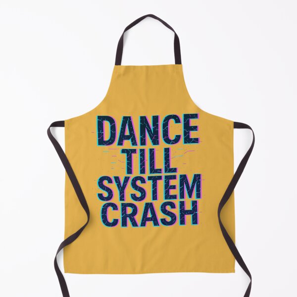 Item preview, Dance Till System Crash Neon Glitch Futuristic Cyber designed and sold by ArtComixHaven.
