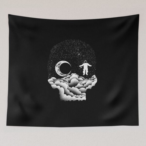 Item preview, Space Skull designed and sold by barmalisiRTB.