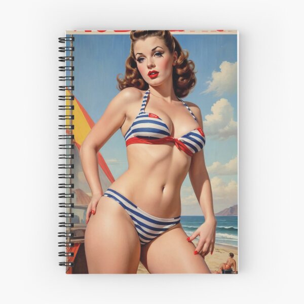Item preview, Classic 1940s Pin Up in Swimsuit – Vintage Retro Art for Home Décor designed and sold by MissSaylor.