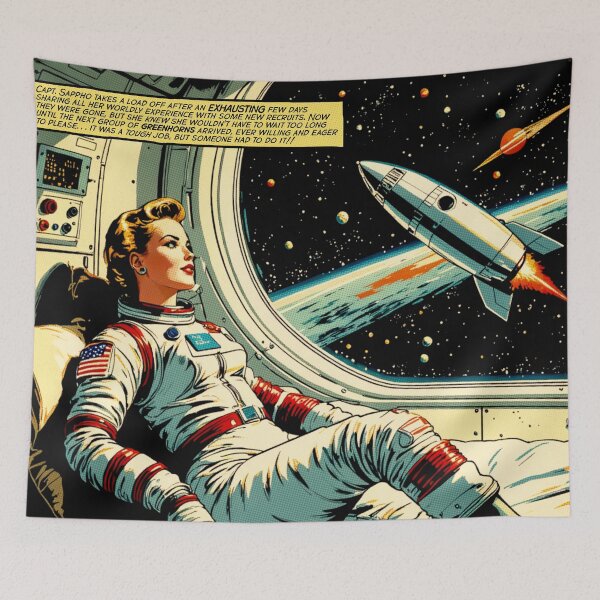 Item preview, The Adventures of Captain Sappho | Time Out designed and sold by NickWhittleArt.
