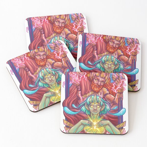 Item preview, Techno Pantheon - Jupiter and Juno designed and sold by Art of Alyssa May.