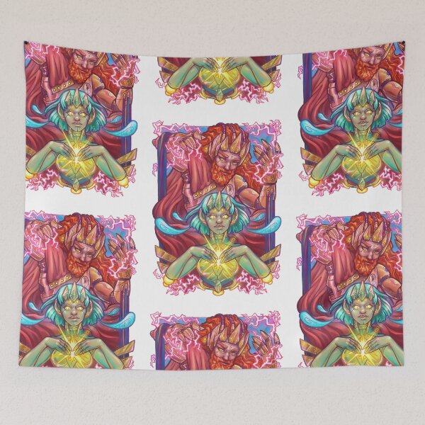 Item preview, Techno Pantheon - Jupiter and Juno designed and sold by Art of Alyssa May.