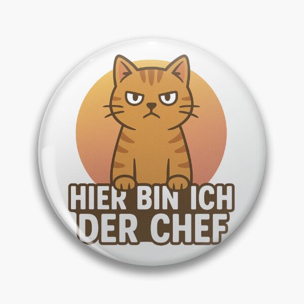 Item preview, The cat is the boss! designed and sold by Fies-und-Fein.