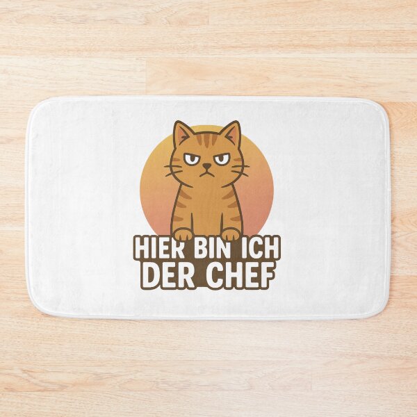 Item preview, The cat is the boss! designed and sold by Fies-und-Fein.