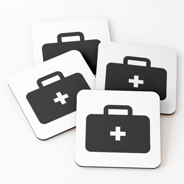 Item preview, paramedical,emergency service operator, nursemaid, dentist, work icon, occupational symbols, doctor, medicine designed and sold by chipmuckdesignn.