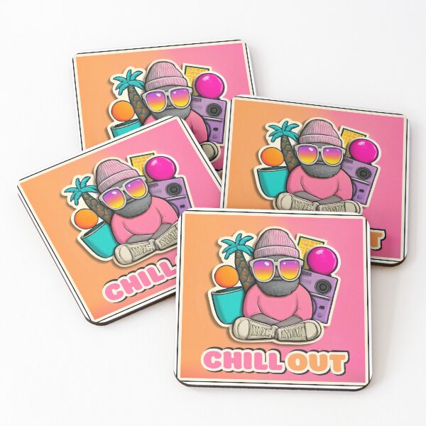 Item preview, Chill out, colorful cartoon style artwork designed and sold by silent-violin.