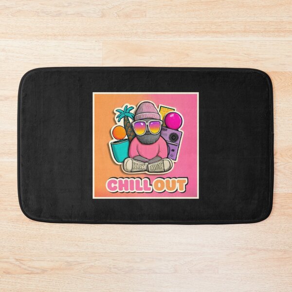 Item preview, Chill out, colorful cartoon style artwork designed and sold by silent-violin.