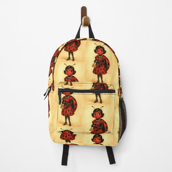 Item preview, Linda the Ladybug – Retro Kawaii Girlbug Vibes designed and sold by ReyDeLaCalle.