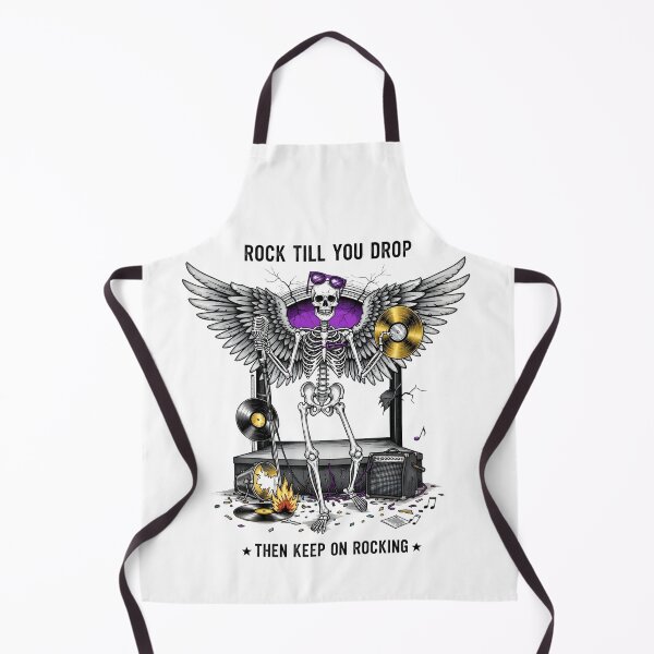 Item preview, Rock Till You Drop Skeleton Art | Halloween Music Party Design designed and sold by AnnDesignStudio.