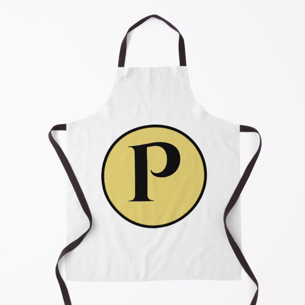 Item preview, Vintage Gold P Monogram designed and sold by rustyroofco.