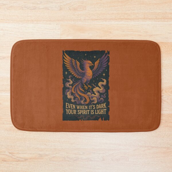 Item preview, Phoenix Spirit Inspirational Quote Design designed and sold by Enea Kelo.