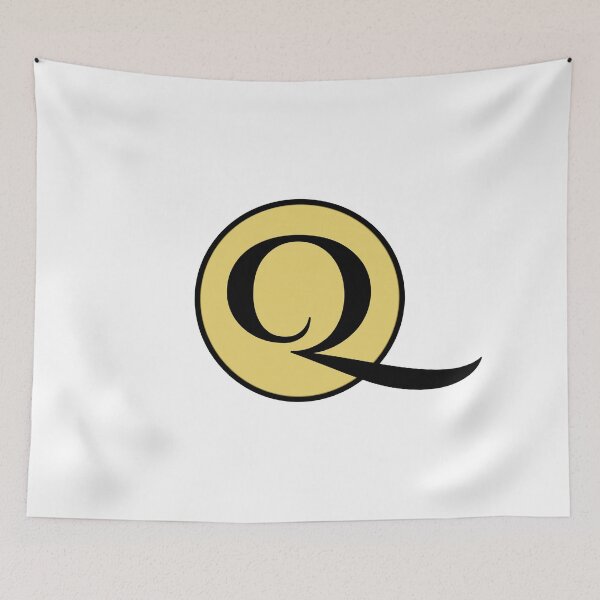 Item preview, Vintage Gold Q Monogram designed and sold by rustyroofco.