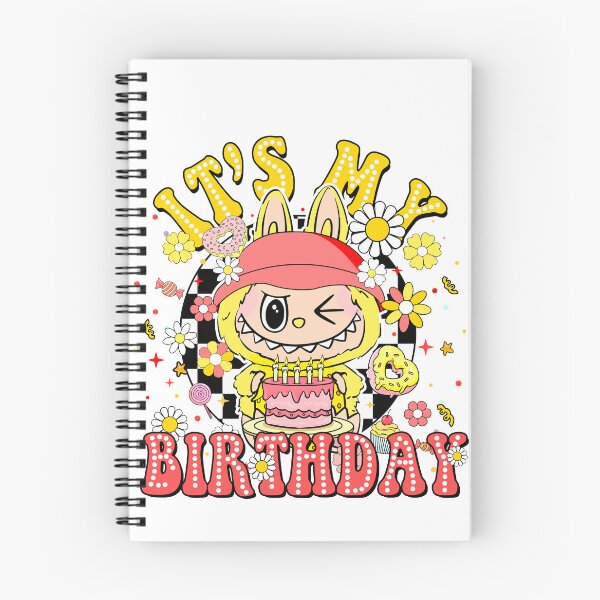 Item preview, Birthday Labubu with Cake and Flowers designed and sold by TheMury.