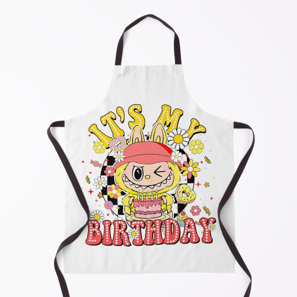 Item preview, Birthday Labubu with Cake and Flowers designed and sold by TheMury.