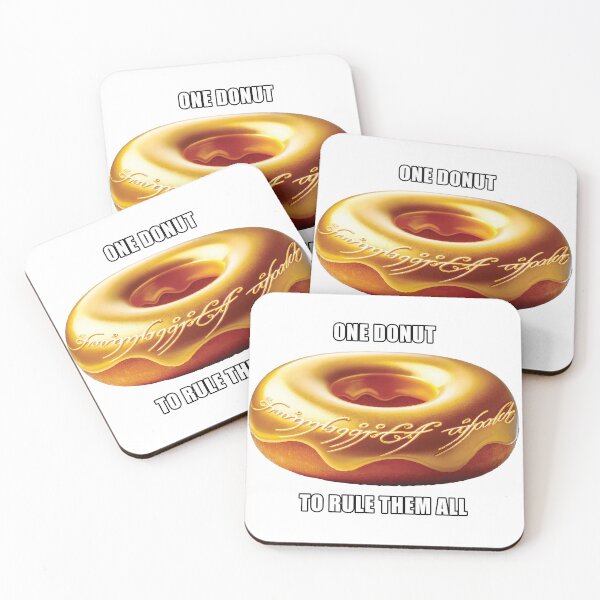 Item preview, One Donut to Rule Them All |  Donut Meme – Funny Fantasy Design designed and sold by beerkee.