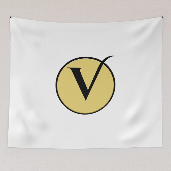 Item preview, Vintage Gold V Monogram designed and sold by rustyroofco.