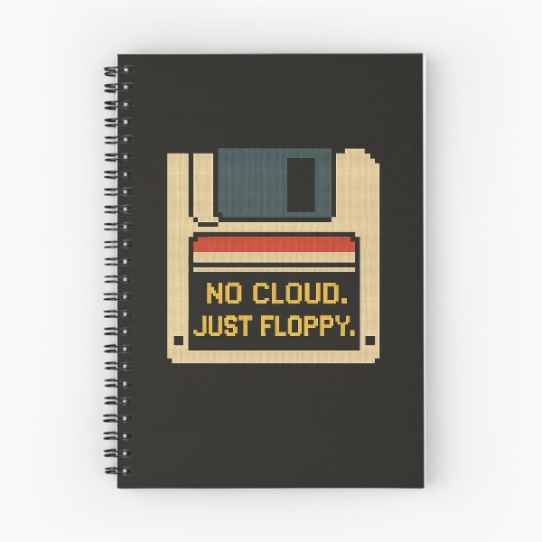 Item preview, Retro No Cloud Just Floppy designed and sold by Wolf on the Stroke.