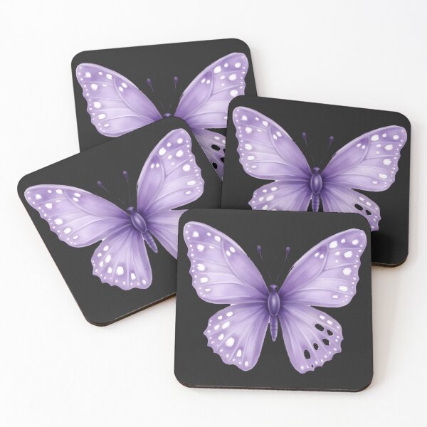 Item preview, Elegant Purple Butterfly Illustration designed and sold by MondeMade.