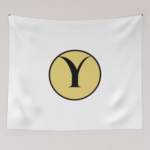 Item preview, Vintage Gold Y Monogram designed and sold by rustyroofco.