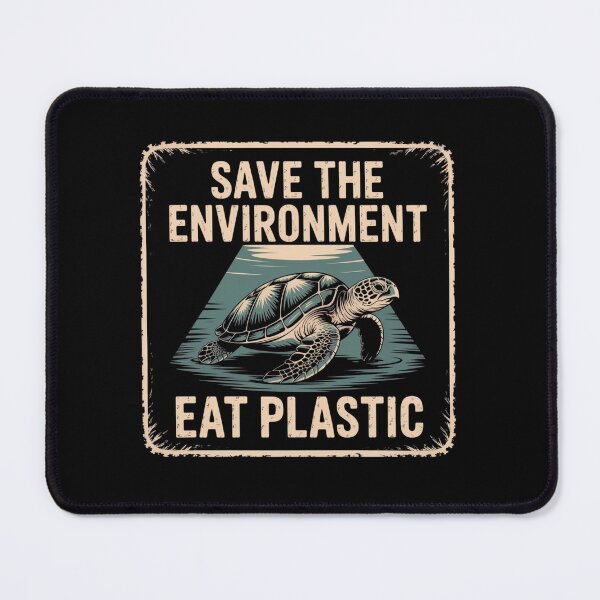 Item preview, Save the Environment, Eat Plastic designed and sold by teevoxx.