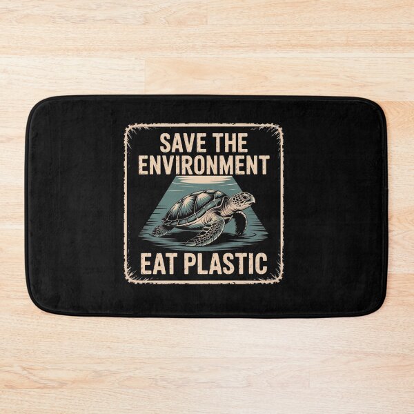 Item preview, Save the Environment, Eat Plastic designed and sold by teevoxx.