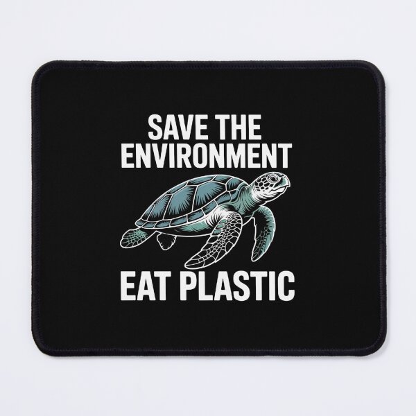Item preview, Save the Environment, Eat Plastic designed and sold by teevoxx.