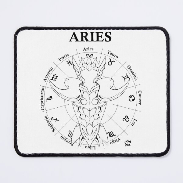 Item preview, Aries Zodiac Warrior Armor Line Art – Mythical Design designed and sold by lowder.