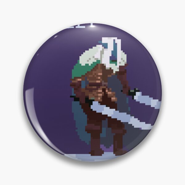 Item preview, Drizzt pixel art designed and sold by calebfairchild.