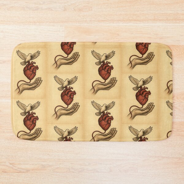 Item preview, Give Life | Blood Donor Symbolic Art | Heart and Dove Illustration designed and sold by ReyDeLaCalle.