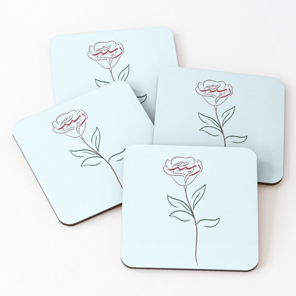 Item preview, Zainab Arabic Calligraphy – Rose Shape Design designed and sold by missjdesigner.
