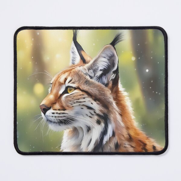 Item preview, Lynx in Forest designed and sold by CalmnessbyChoice.