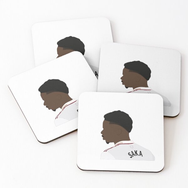 Item preview, B. Saka - Jersey Sticker designed and sold by Subtle FC.