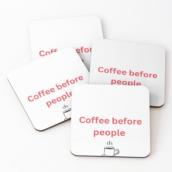 Item preview, Coffee Before People designed and sold by illdesignz.