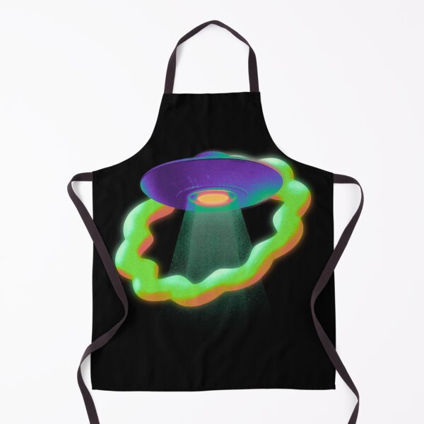 Item preview, Colorful Vintage Retro UFO Portal designed and sold by Spooks Looks.