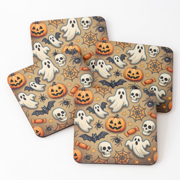 Item preview, Halloween Pattern designed and sold by ArtFactoryAI.